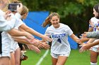 WSoccer Senior Day  Wheaton College Women's Soccer Senior Day 2023. - Photo By: KEITH NORDSTROM : Wheaton, women's soccer, senior day